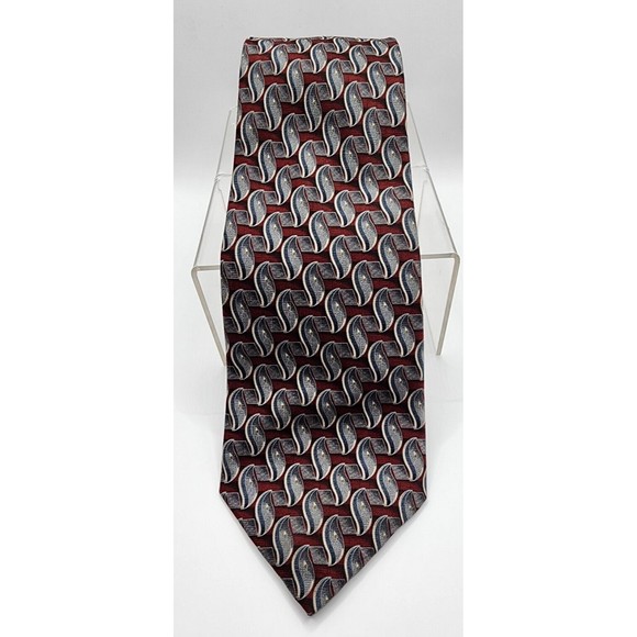 Keith Daniels Classic Apron Style 100% Silk Necktie - Picture 1 of 5